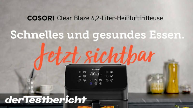 COSORI Heißluftfritteuse 6,2L Test