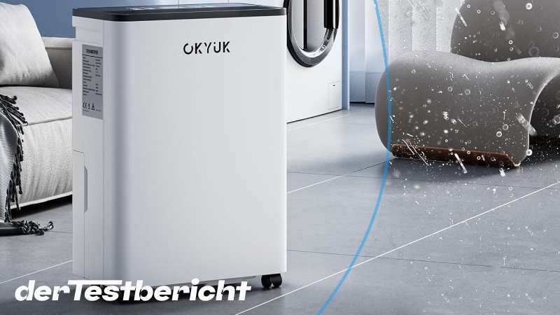 OKYUK Luftentfeuchter Elektrisch 12L im Test